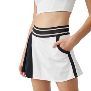 FP Movement White and Black Skirt